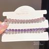 Geometric Square Zircon Crystal Bracelet For Women With Gold Plating Elegant Jewelry Gift For Her