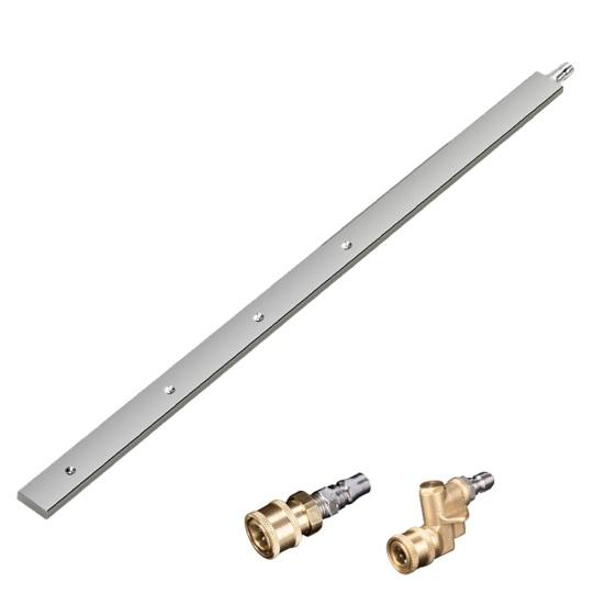 

Палочка для чистки радиатора автомобиля 24-дюймовая палочка для чистки радиатора 4500 PSI Инструменты для промывки радиатора Автомобиль Грузовик RV Радиатор Мощная насадка для мойки высокого давления 60cm