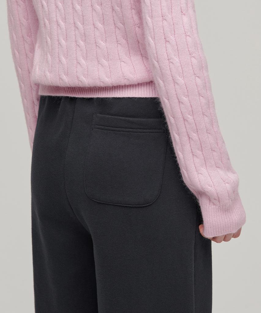MUSINSA STANDARD WOMAN Women'S Brushed Relaxed Lounge Sweatpants [Dark Gray]