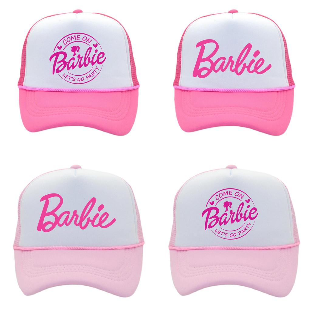 2023 Barbie Pink Parent-child Baseball Cap For Summer Beach Parties Wholesale