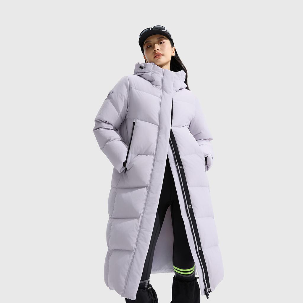 Li Ning Hot Pots Down Collection Down Jacket Women's Sea Salt Purple AYMU242-3