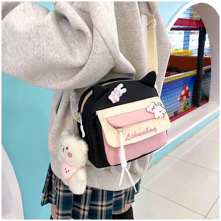 [3531 people collect] Girls bag 2025 new cute student girls big children small backpack children