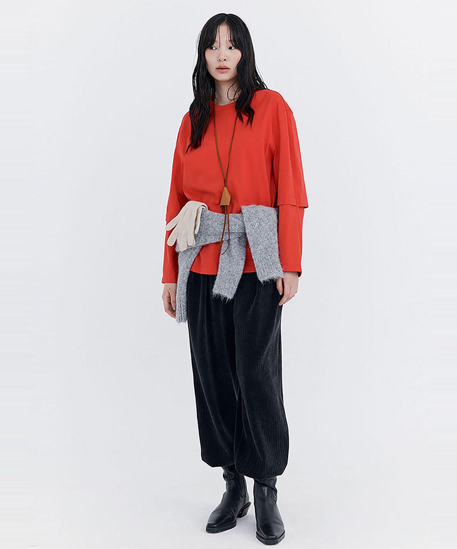 Bundercammer Open Point Boxy T-Shirt_Red M
