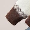 Women's Wool Blend Half-Zip Lapel Sweater