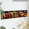 1pc French "PLACE DE L'APEO" Metal Sign - 3.94 X 15.74inch Alumium Decorative Sign | Rustic Wall Decor with Vibrant Roostertail Design | Durable