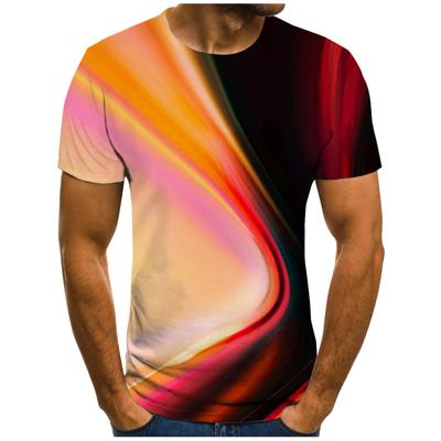 Men’s T-Shirt Short Sleeve Printed Summer Round Neck Top Trend Casual Sweatshirt T-Shirts