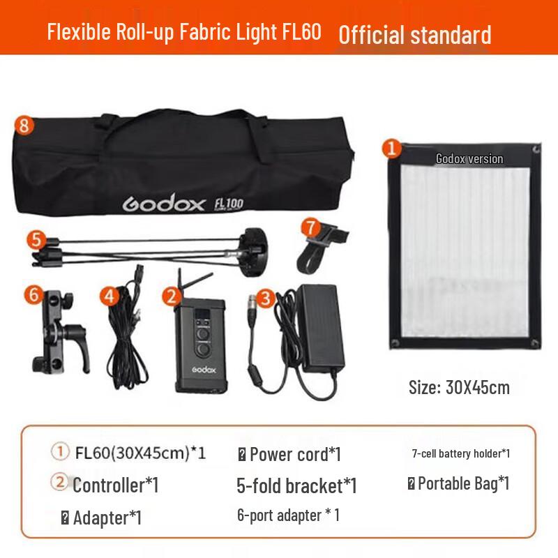 Godox FL Series Flexible LED Bi-color Light