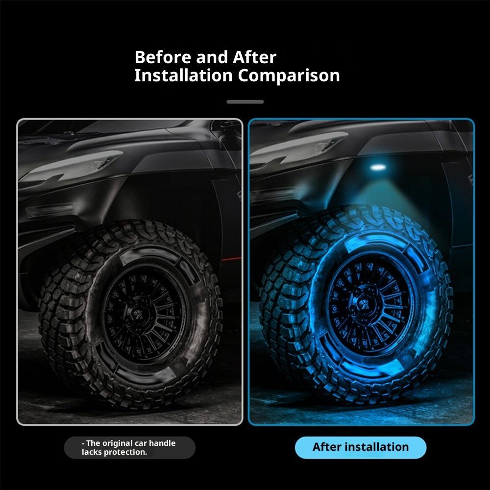 12V Car Led Chassis Light Off-road Vehicle Wrangler Chassis Modification Light Middle Net Light Ambient Light