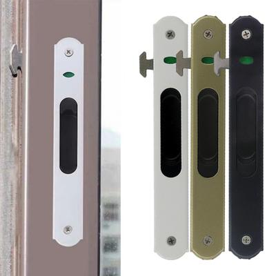 Zinc Alloy Sliding Door Lock Hook 90 Type Window Latch for Enhanced Security
