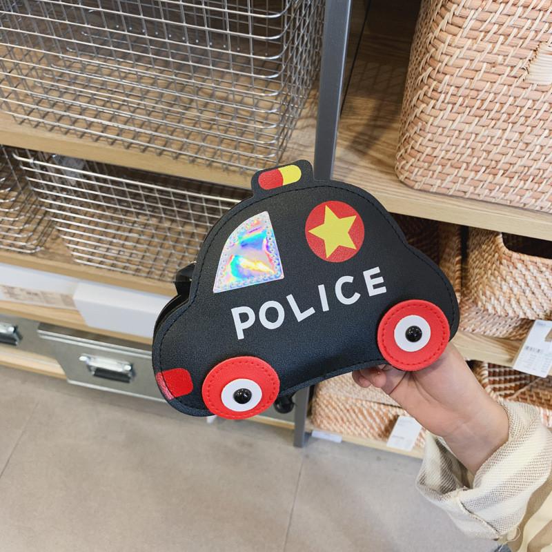 Adorable Cartoon Car Kids Crossbody Bag Cute Shoulder Bag For Boys And Girls