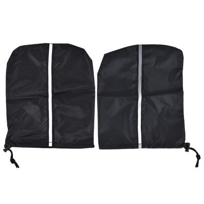 33x27cm Universal Auto Spiegel Abdeckung Seite Spiegel Abdeckung Schwarz Auto Rückspiegel Schutz Protector