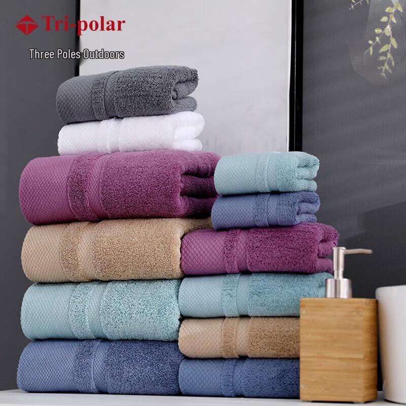 Tri-polar Cotton 3-Piece Towel Set