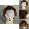 Authentic Stephen King's It Pennywise Latex Mask Perfect For Halloween Cosplay Events