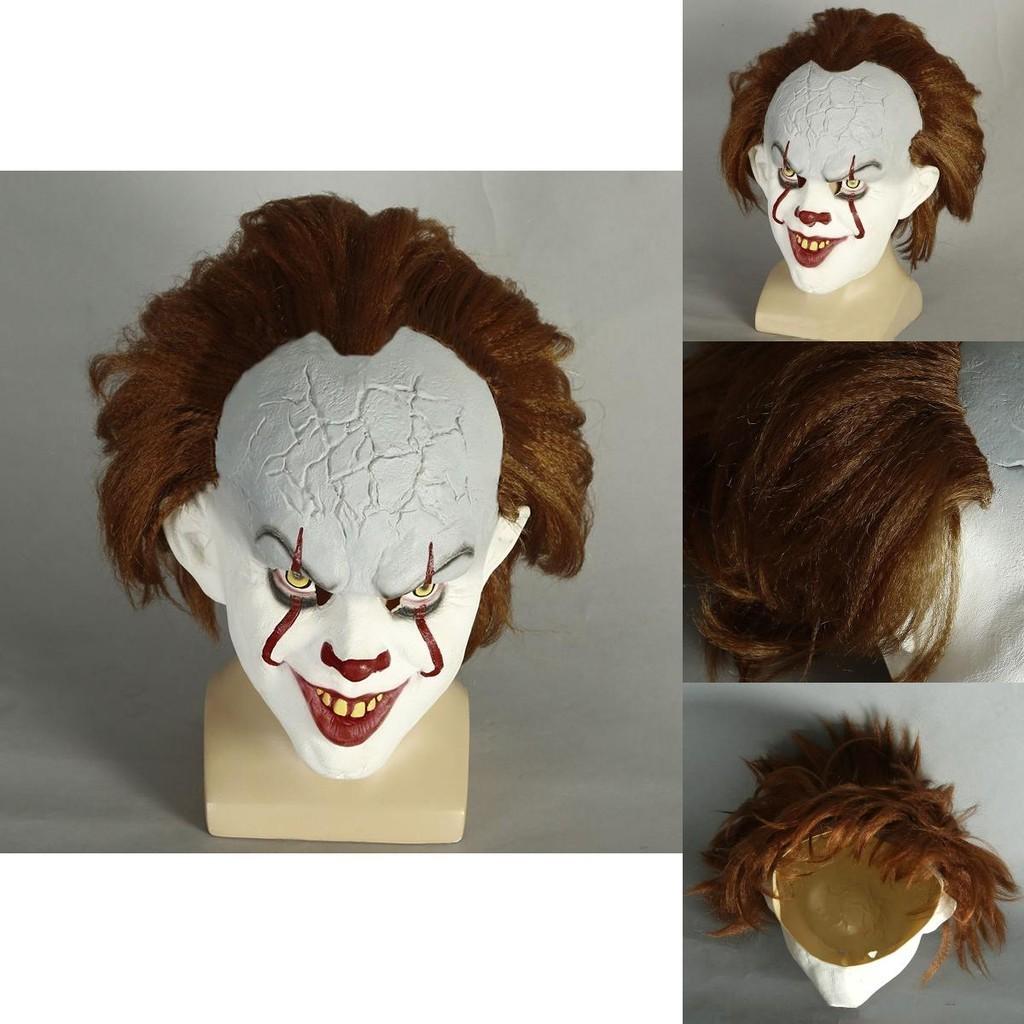 Authentic Stephen King's It Pennywise Latex Mask Perfect For Halloween Cosplay Events