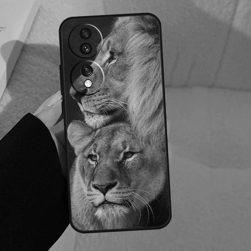Leopard Tiger Lion Animal Case For Honor X9b X9a X8a X7a X6a X6 X7 X8 X9 8X 9X Honor Magic 5 Pro 50 70 90 Lite Cover