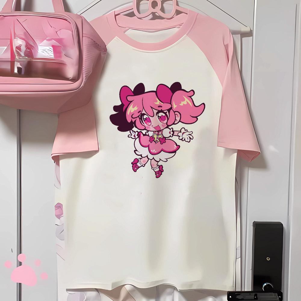 Madoka Magica t shirt women harajuku t-shirts female comic clothing