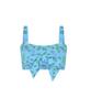 Soltipeullawo Polyp Ribbon Bra Top Blue
