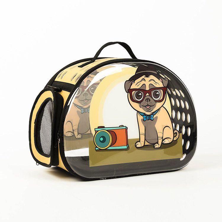 Portable Transparent Cat and Dog Backpack Carrier
