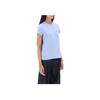Polo Ralph Lauren Solid Color Crew Neck Short Sleeve T-Shirt Women Tops Sky-Blue 211898698SHIBL