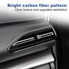 ABS Carbon Style Sticker For Subaru WRX 2025 2025 2025 Side Air Vent Outlet Anti Scratch Interior Trim RHD LHD Accsesories
