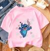Daily Casual Kids T Shirt Stitch Fashion Cartoon Print For Boys Girls Summer Street Style Outfit