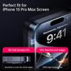 Kalebol High-Aluminum Screen-Printed Full-Coverage Anti-Fingerprint Black-Bordered HD Tempered Glass Film