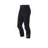 Li Ning CBA Series Professional Basketball Logo Letter Flat Crotch Tight Anti-Collision Knitted Three-Quarter Sports Pants Men Pants Black AULT527-1