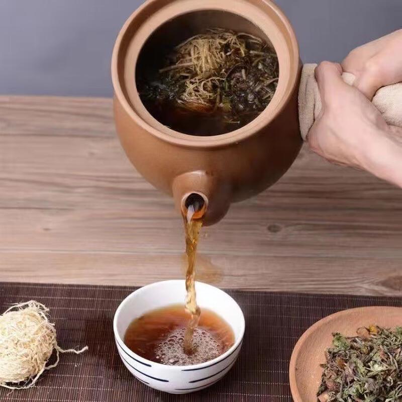Jingqingfu Unglazed Ceramic Herbal Decoction Pot