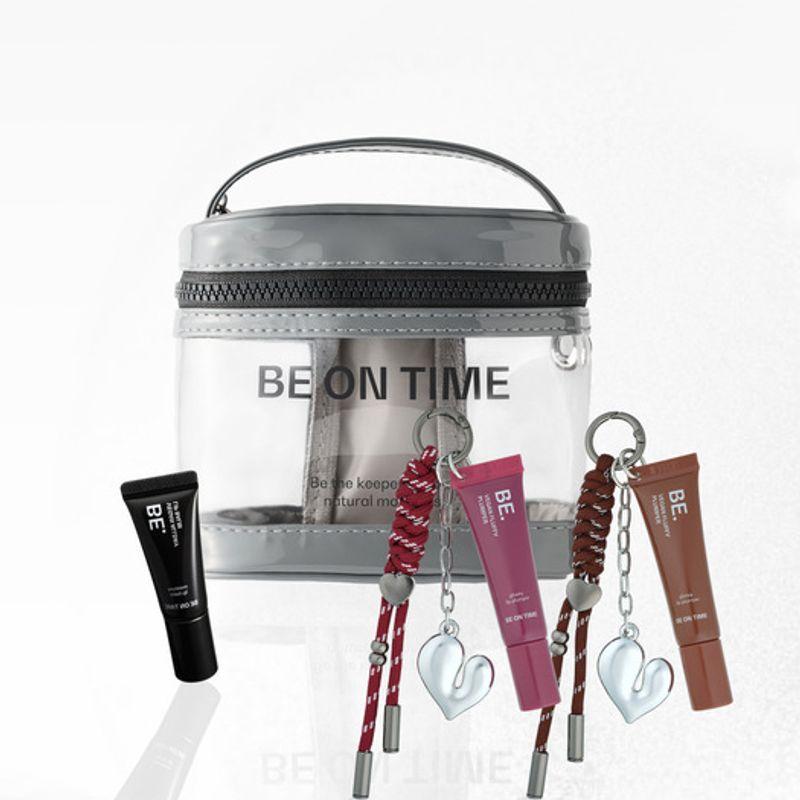 BE ON TIME [Black Edition Kit] Keyring Plumper + Mini Lip Balm (+Picky Pouch)