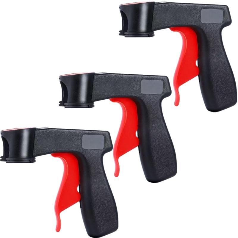 Universal Spray Can Trigger Handle Portable Aerosol Paint Gun Adapter DIY Painting Tool For Car Surface Refinishing & Renovation