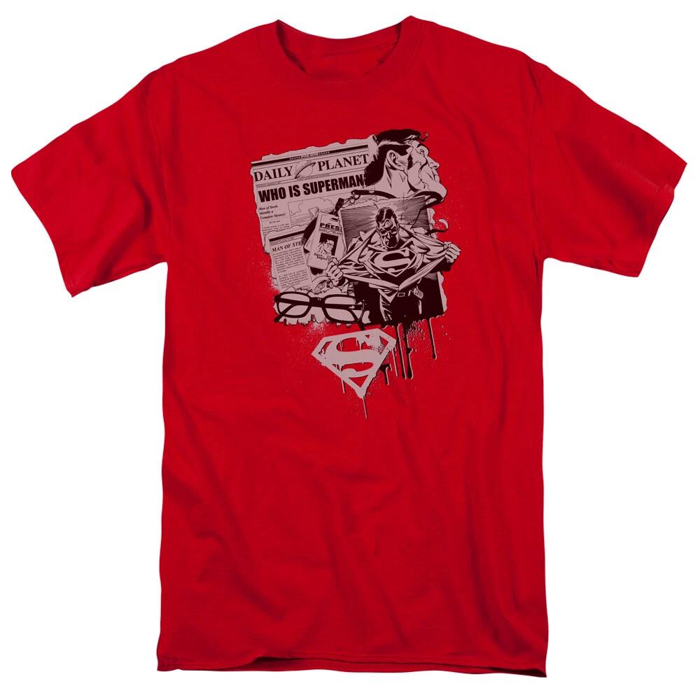 Superman  Identity  T-Shirt - Regular or Tank - to 5X XL