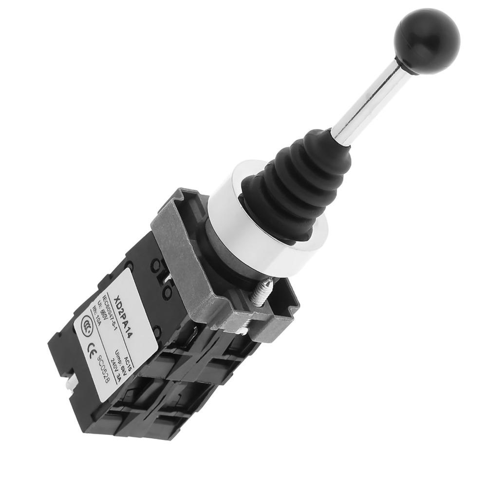 22mm Joystick-Schalter 4 Schließer 4 Positionen Verriegelter Joystick Latching Joy Stick Schalter AC 50Hz Schaltungen