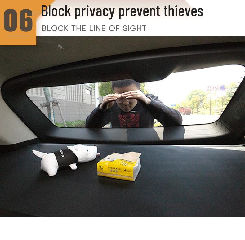 Isuzu MU-X (15-25 Models) Trunk Cargo Cover Privacy Divider