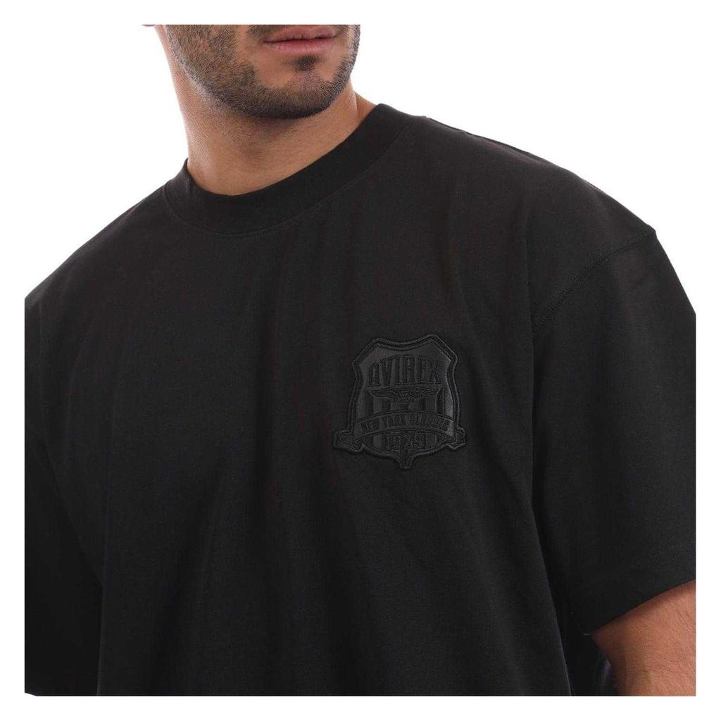 Avirex Mens Beam Embossed Logo T-Shirt