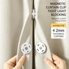 ABS Curtain Light Blocking Fasteners No Drill Curtain Fixer  Bedroom Dorm Shower Curtain
