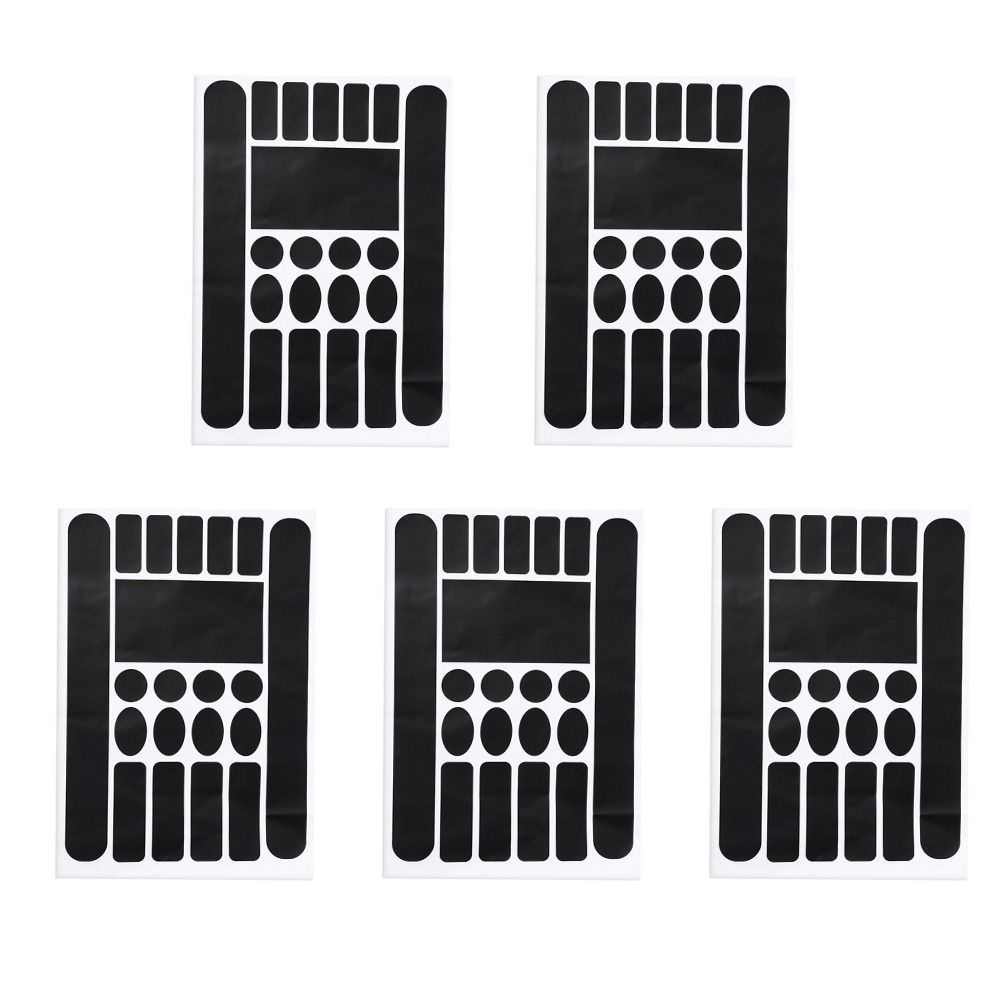 5 Sheets PVC Bicycle Chain Frame Protector Lightweight Frame Protection Tape  Road Bike