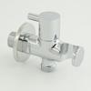BOSN Brass Shattaf Valve Bidet Sprayer Holder Chrome Finish Modern Design Bathroom with 2-Year Warranty