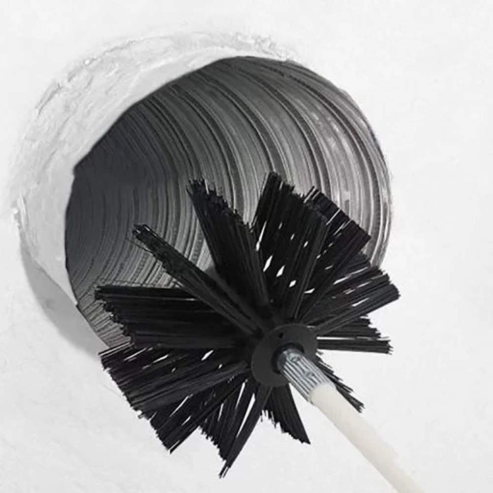 Chimney Cleaning Brush Chimney Sweeping Tool and Rods Kit Duct Clean Kit Cleaning Tool