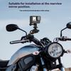 VibrationProof Motorcycle Camera Mount Ball Adapters MultiDirectional Rotations Locking Mechanism For 4K Recording Devices