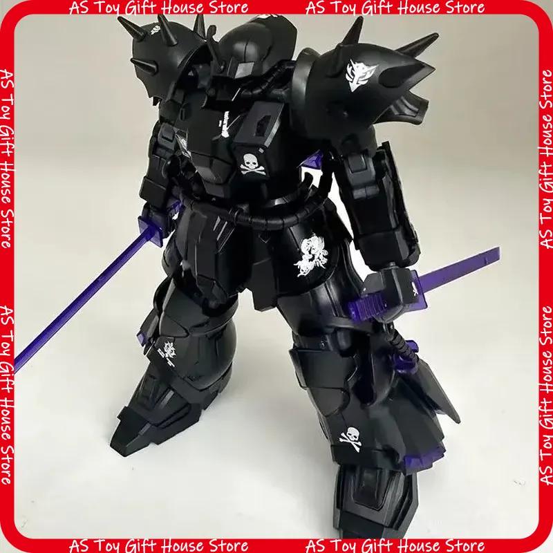 Ms-08Tx Hg 144 Efreet Night Fighting Type Black Warrior Color Mech Assembly Model Kit Action Figures Decorative Toy Gift