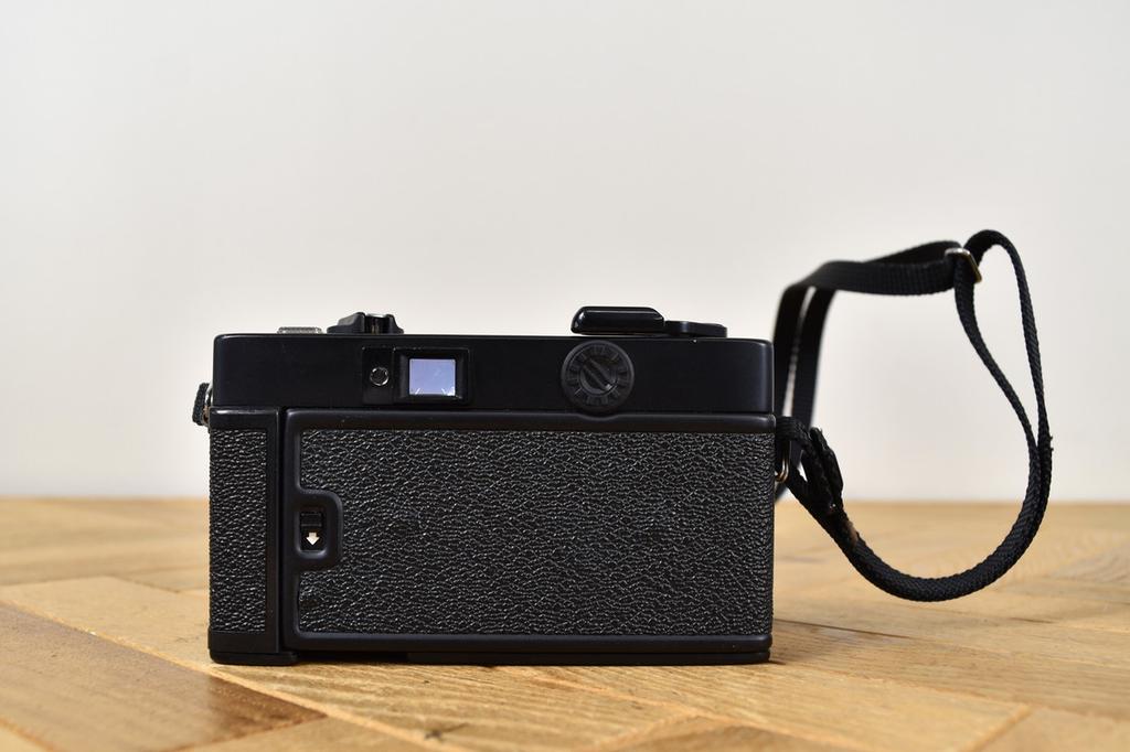 Konica C35 EF Black Point & Shoot Film Camera from Japan with Case, Tested
