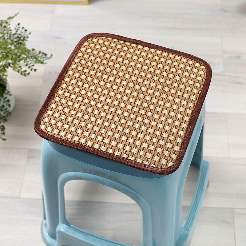 All-Season Rattan Chair Cushion - Cool and Breathable Pad for Home, Office, Car, or Restaurant