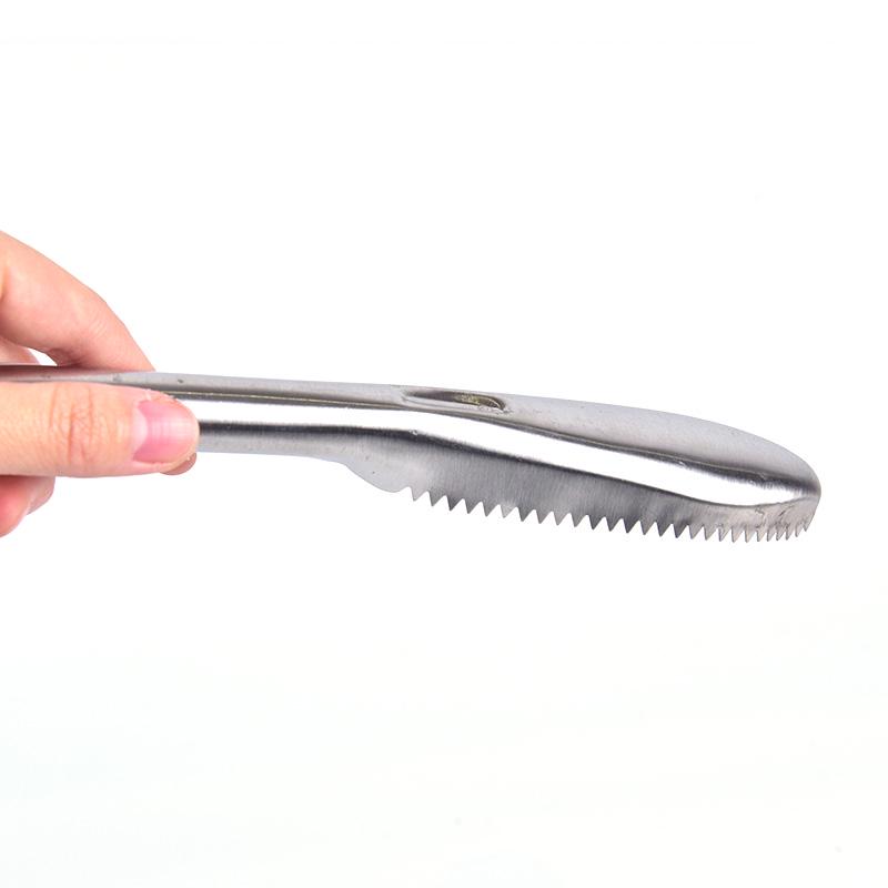 1Pc Stainless Steel Fish Scale Remover Cleaner Scaler Scrapers & Kitchen Peelers