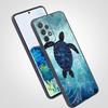Ocean Coastal Seashell Seaweed Pattern Phone Case for Samsung Galaxy A55 A35 A15 A14 A13 A25 A54 A51 A71 A72 A73 A32 5G Soft TPU