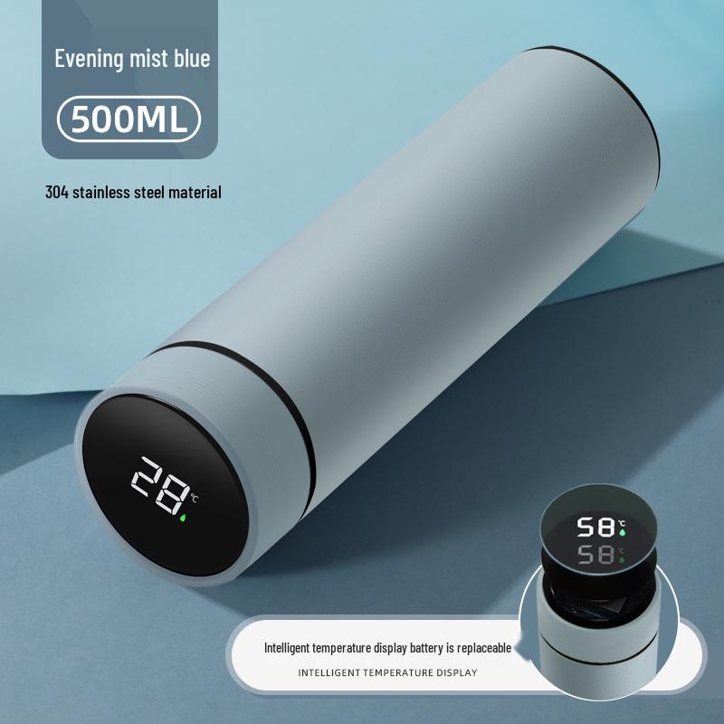 316 Stainless Steel Insulated Smart Cup, Tea & Water Separation, Stylish Gift for Men & Women