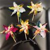 Y2k 90s Aesthetic Colorful Windmill Hairpin for Children Charm Sweet Hair Clip