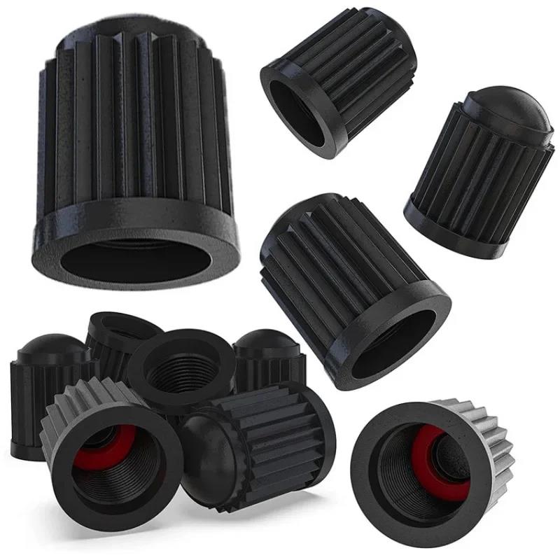Tire Valve Dust Caps Stem Covers Plastic Car Wheel Tire Valve Tyre Stem Air Caps Auto Bike Bicycle Truck Motorcycle Accessories Tire Chucks 1