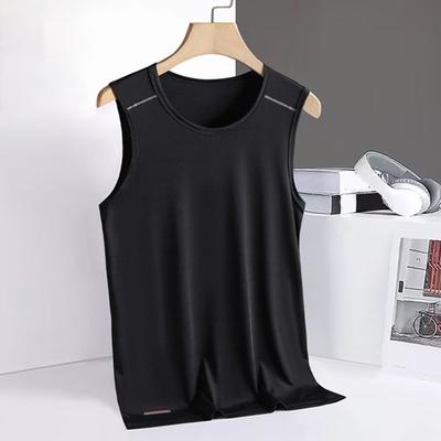 Herren Ärmelloses Sport-T-Shirt Atmungsaktiv Schnelltrocknend Fitness Tank Top O-Ausschnitt Sommer Sportweste für Gym Basketball Laufen Übung