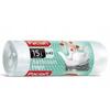 Garbage Bags 15L A40 Pcs For Bathroom Scented Paclan White