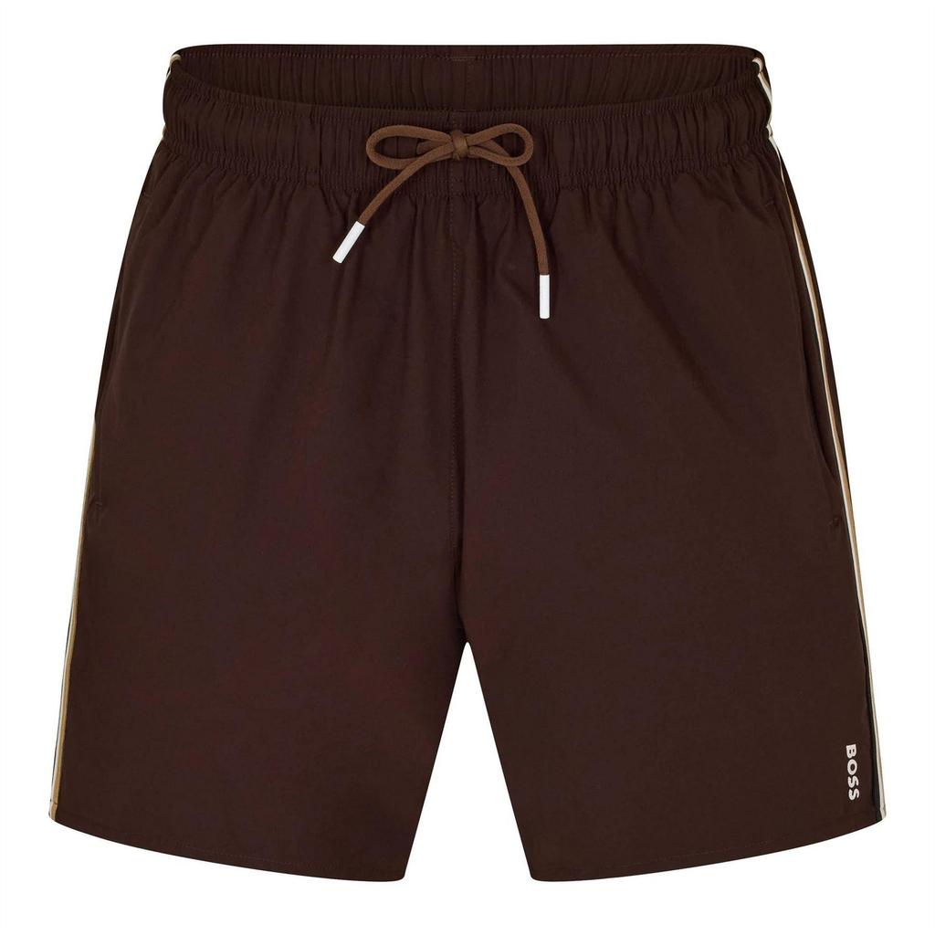 Boss Mens Iconic Logo Swim Shorts